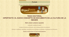 Desktop Screenshot of hipertexto.info